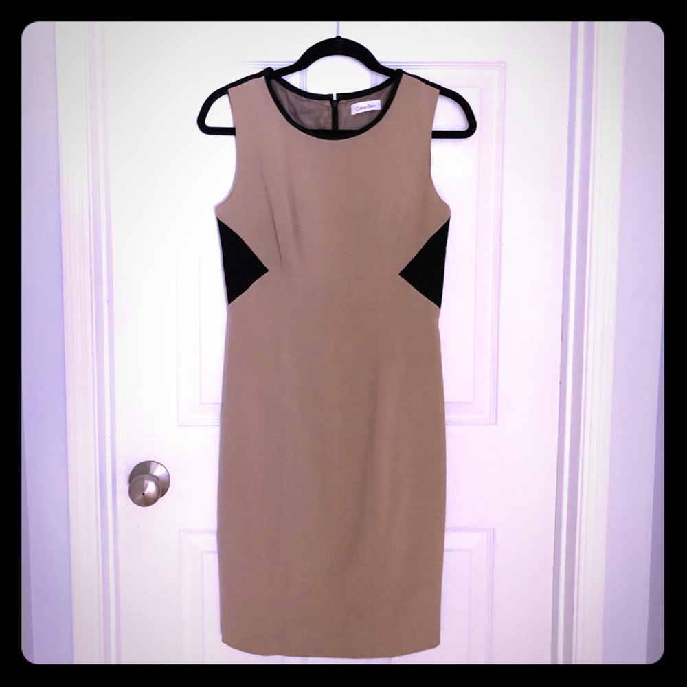 Calvin Klein Colorblock Dress